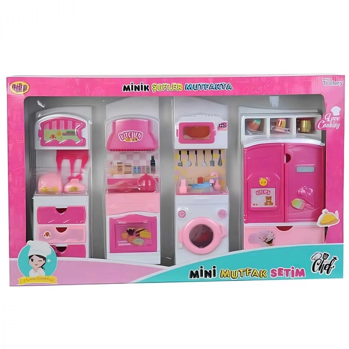 Minik Sefler 4lü Dolap Seti
